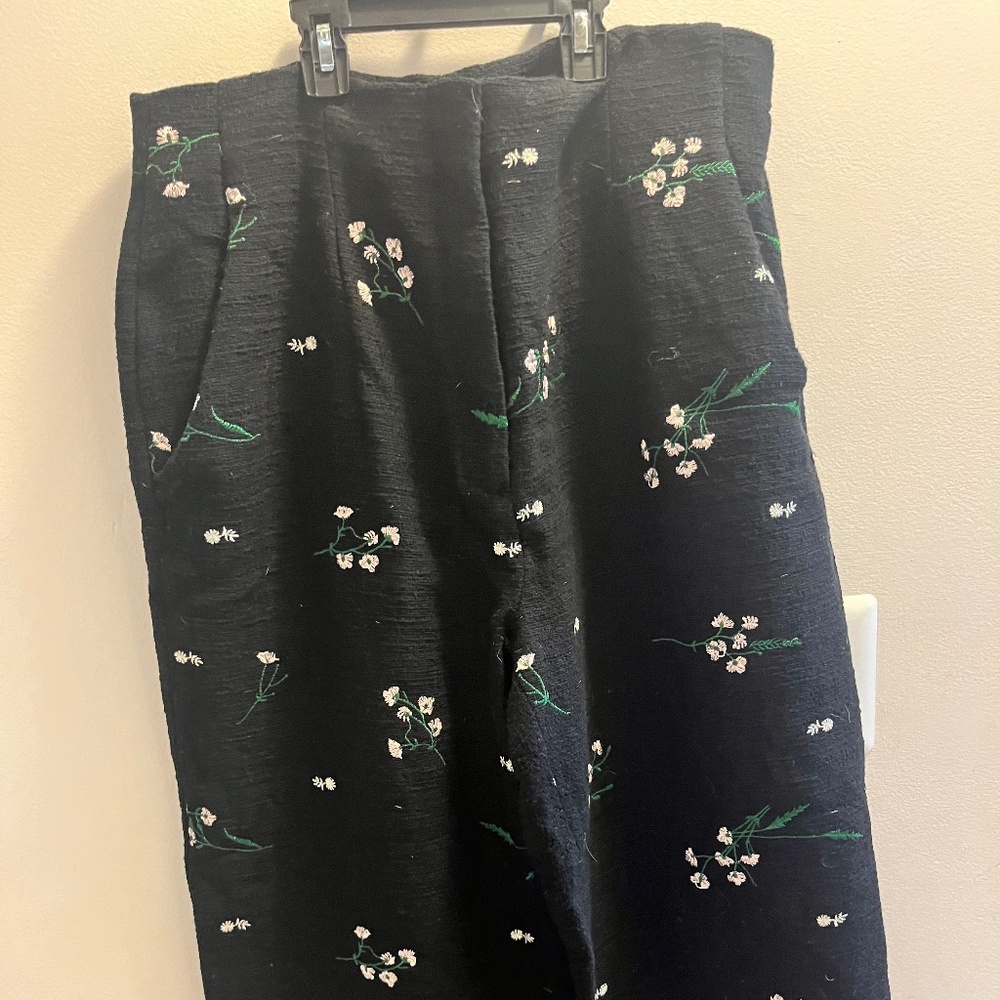 Black Zara Womens Work Pants